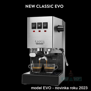 GAGGIA NEW Classic EVO nerez pákový kávovar