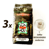 Mokarabia 1951 3x1000g zrnková káva + šálka zdarma