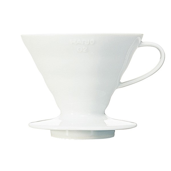 HARIO V60-02 keramický dripper biely