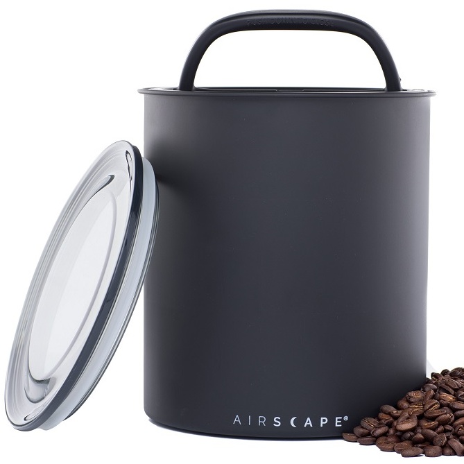 Vákuová nádoba na kávu AIRSCAPE KILO BLACK 3500ml čierna