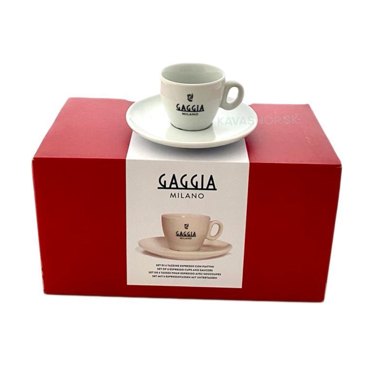 Gaggia  šálka   ESPRESSO 45 ml sada 6 kusov