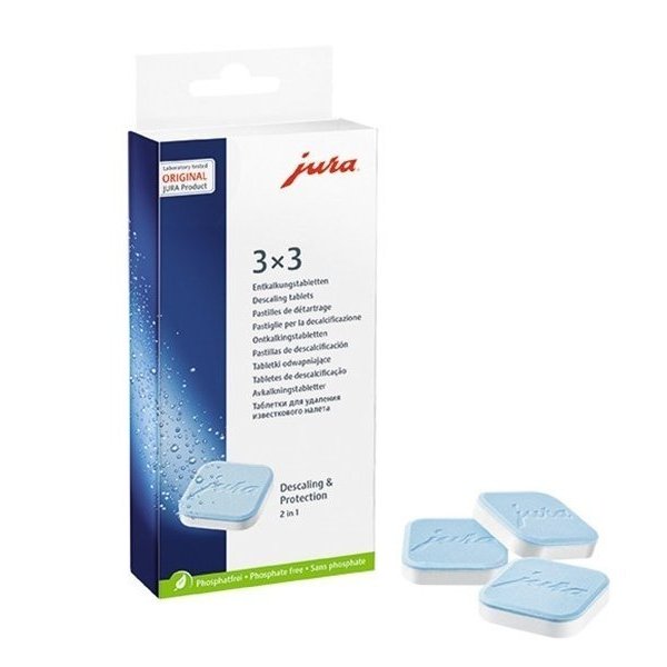 JURA odvápňovacie tablety 3x3