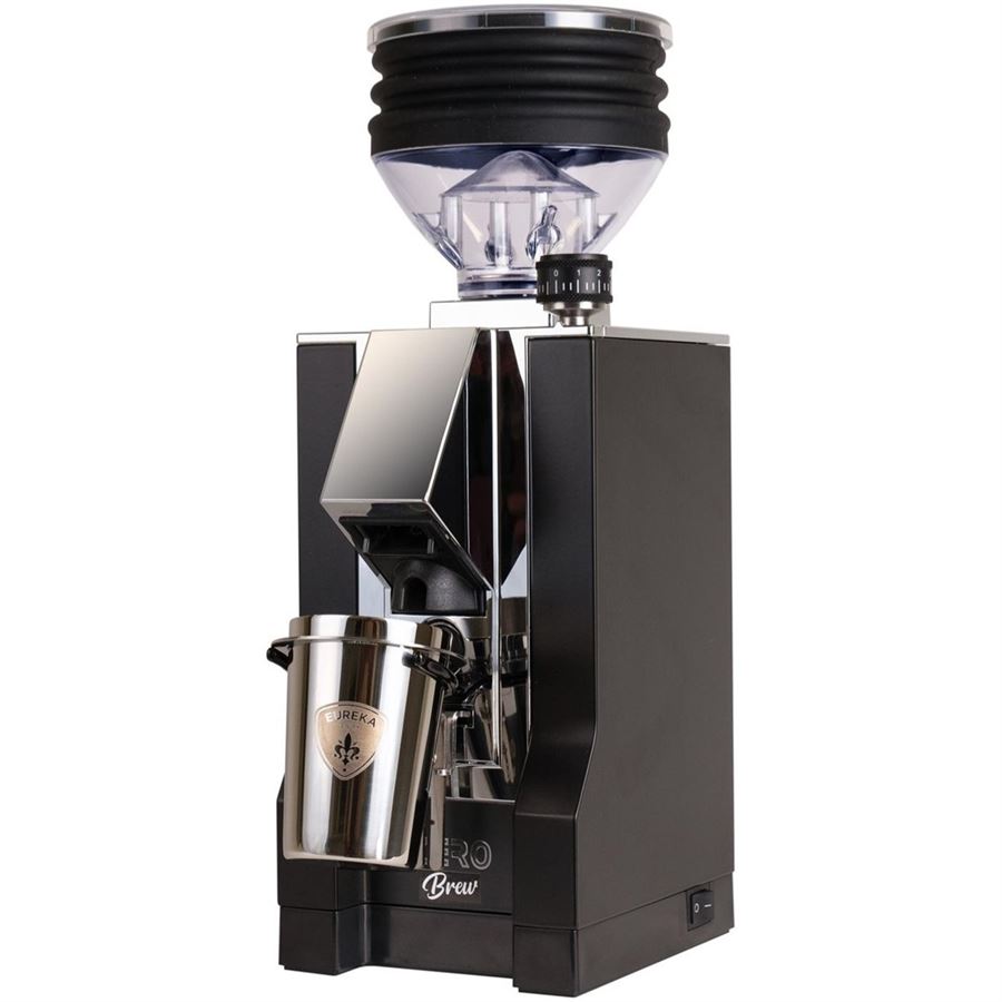 Eureka Mignon ZERO 16 CR mlynček na kávu čierny s chromom