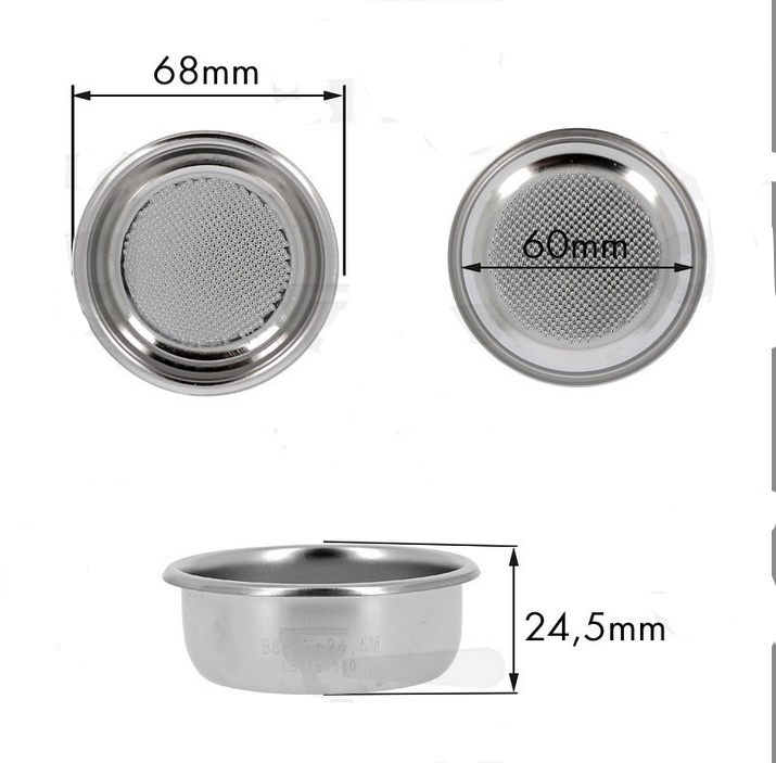 Precizne sitko do páky kávovarov IMS 12-18g