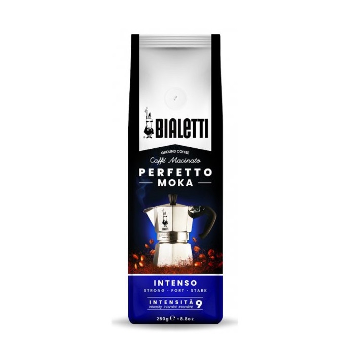 Bialetti Perfetto Moka INTENSO mletá  káva  250g 