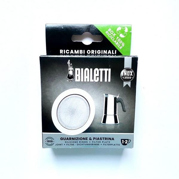 Bialetti 1 tesnenie a 1 filter (sitko) na 1 a 2  šálky