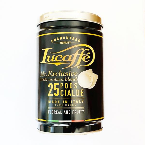 Lucaffé MR. EXCLUSIVE  E.S.E. pody 44mm 25ks v plechovej dóze