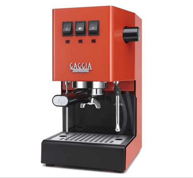 GAGGIA Classic E24 oranžový pákový kávovar