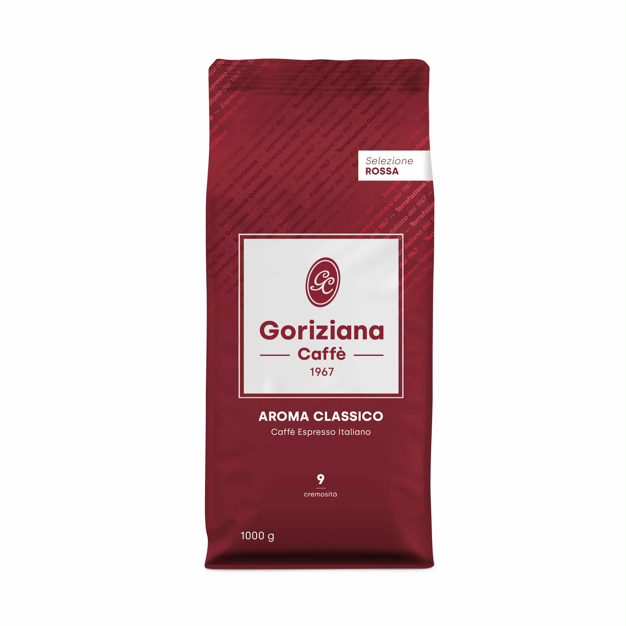 Goriziana ROSSA 1000g zrnková káva 