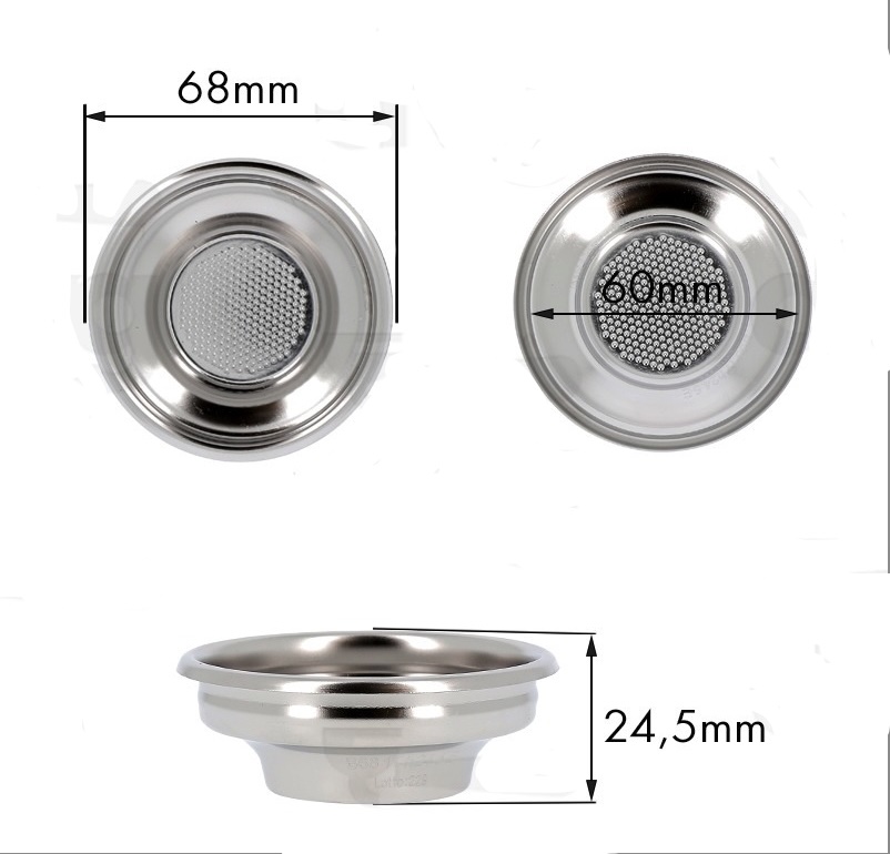 Precizne sitko IMS do páky kávovarov 6/9g