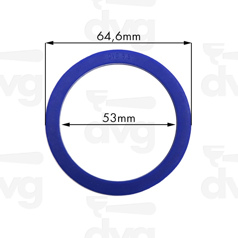 Tesnenie hlavy kávovaru 64,6x53x5,5 silikón