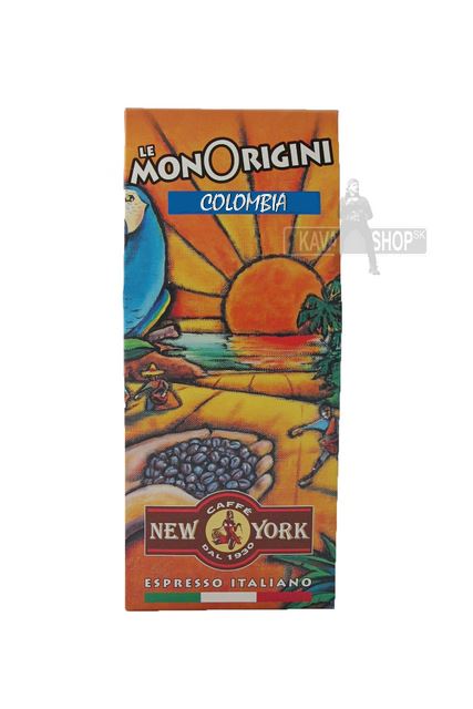 New York  Le Monorigini COLOMBIA 250g zrnková káva