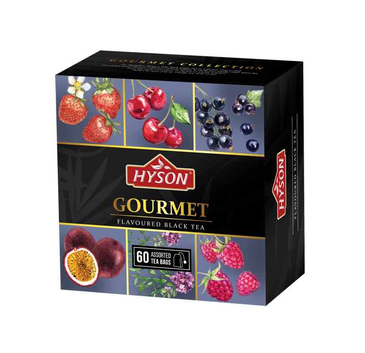 HYSON čaj čierny GOURMET kolekcia  60 porcií 90g