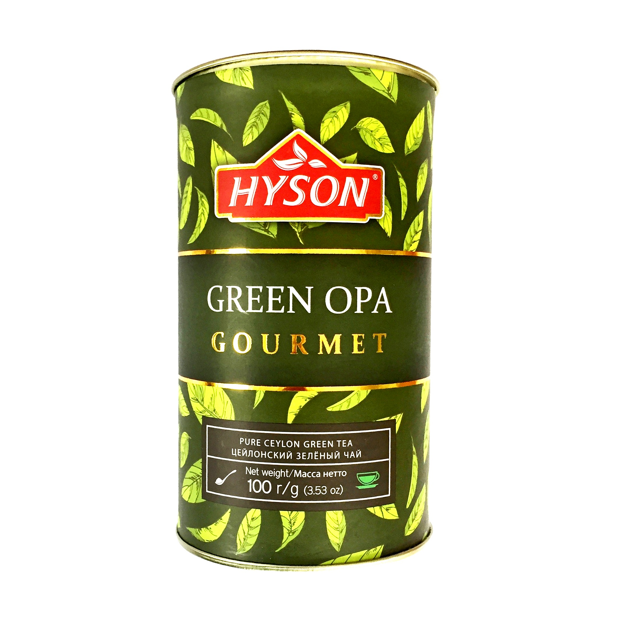 HYSON Green OPA Gourmet zelený sypaný čaj 100g 
