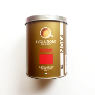 Musetti Evoluzione CSC 100% Arabica mletá káva v plechovke 250 g
