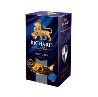  RICHARD čaj čierny LORD GREY 50g (25 porcií)