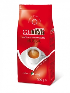 MOLINARI  ROSSA  500g zrnková káva