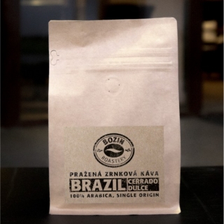 Bozin Roastery BRAZIL Cerrado Dulce 220g zrnková káva