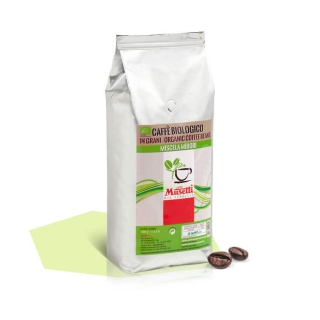 VÝPREDAJ Musetti BIO MIDORI Organic 1000g zrnková káva