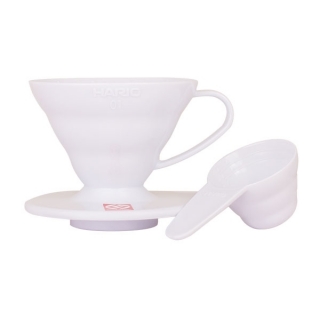 HARIO V60-01 dripper biely