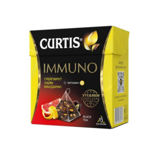 CURTIS Immuno čierny čaj 32,4g 18 porcií