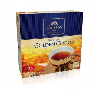 THURSON GOLDEN Ceylon porcionaný čierny čaj 100 porcií 200g