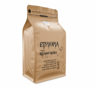 Caffé ORO Ethiopia Washed Sidamo Bensa 200g zrnková káv