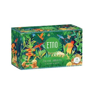 Acorus ETNO Mint & Ginger zelený čaj  30g 20 porcií