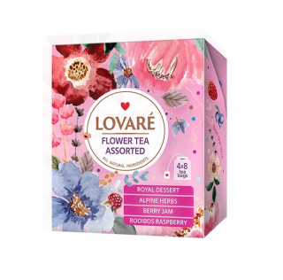 LOVARÉ Flower Tea Assorted 48g 32 porcií