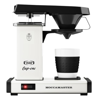 MOCCAMASTER CUP ONE kávovar na filtrovanú kávu biely