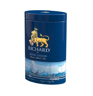 VÝPREDAJ RICHARD čaj čierny ROYAL CEYLON 80g modrá plechovka