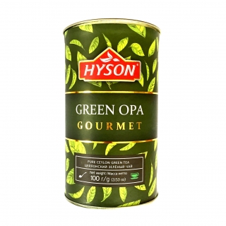 HYSON Green OPA Gourmet zelený sypaný čaj 100g 